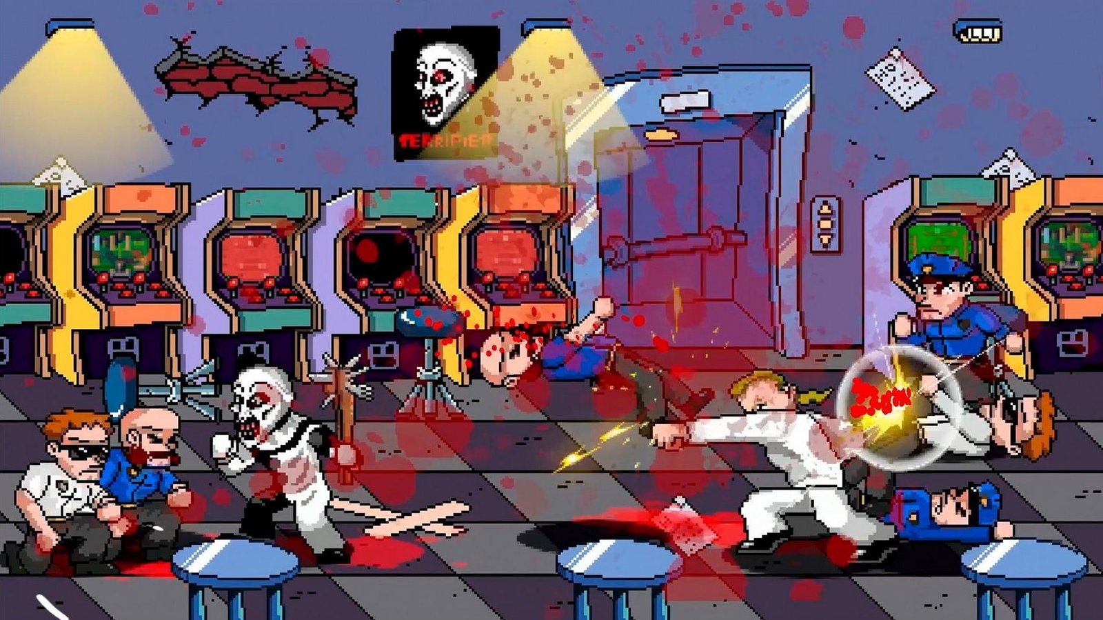 Terrifier: The ARTcade Game – Retro Horror Unleashed Banner